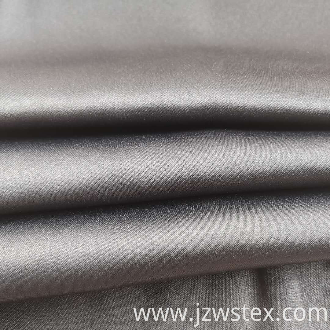 shiny elastic satin fabric satin-like cotton Smooth delicate and lustrous